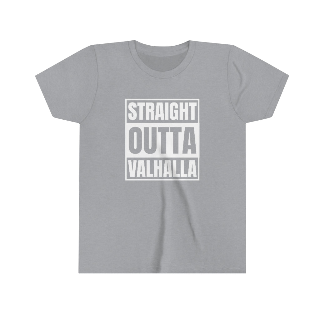 Straight Outta Valhalla Kids T-Shirt Scandinavian Design Studio