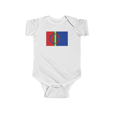Sami Flag Baby Bodysuit Scandinavian Design Studio