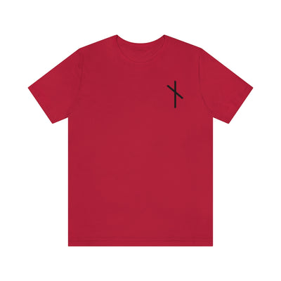 Nauthiz (Need) Viking Rune Unisex T-Shirt Scandinavian Design Studio