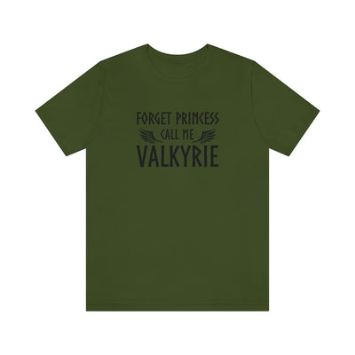 Forget Princess Call Me Valkyrie Unisex T-Shirt Scandinavian Design Studio