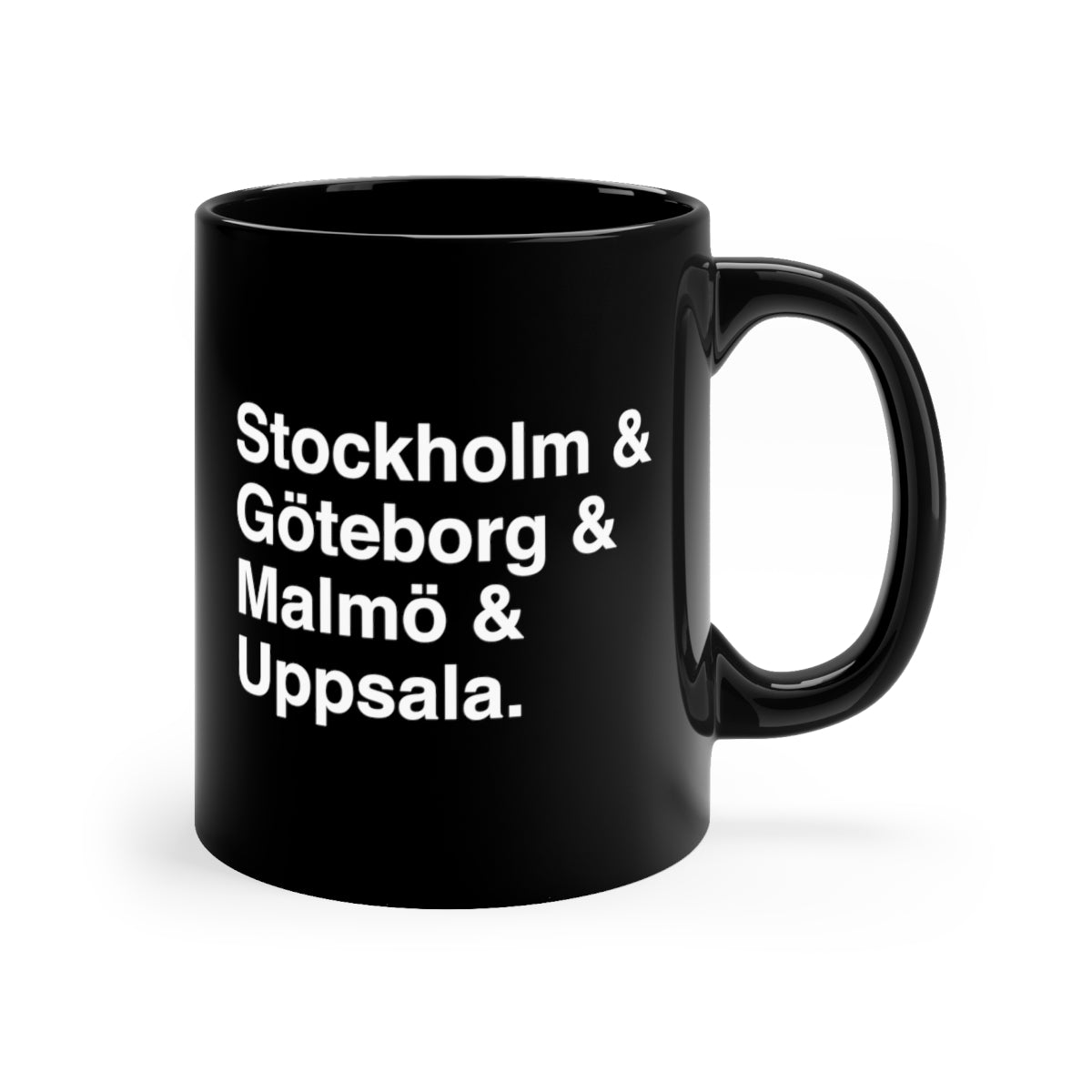 Cities Of Sweden Mug Scandinavian Design Studio