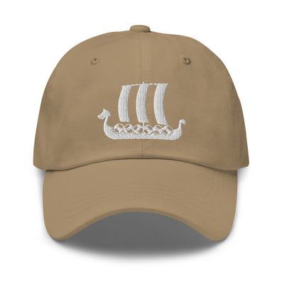 Viking Ship Embroidered Hat Scandinavian Design Studio