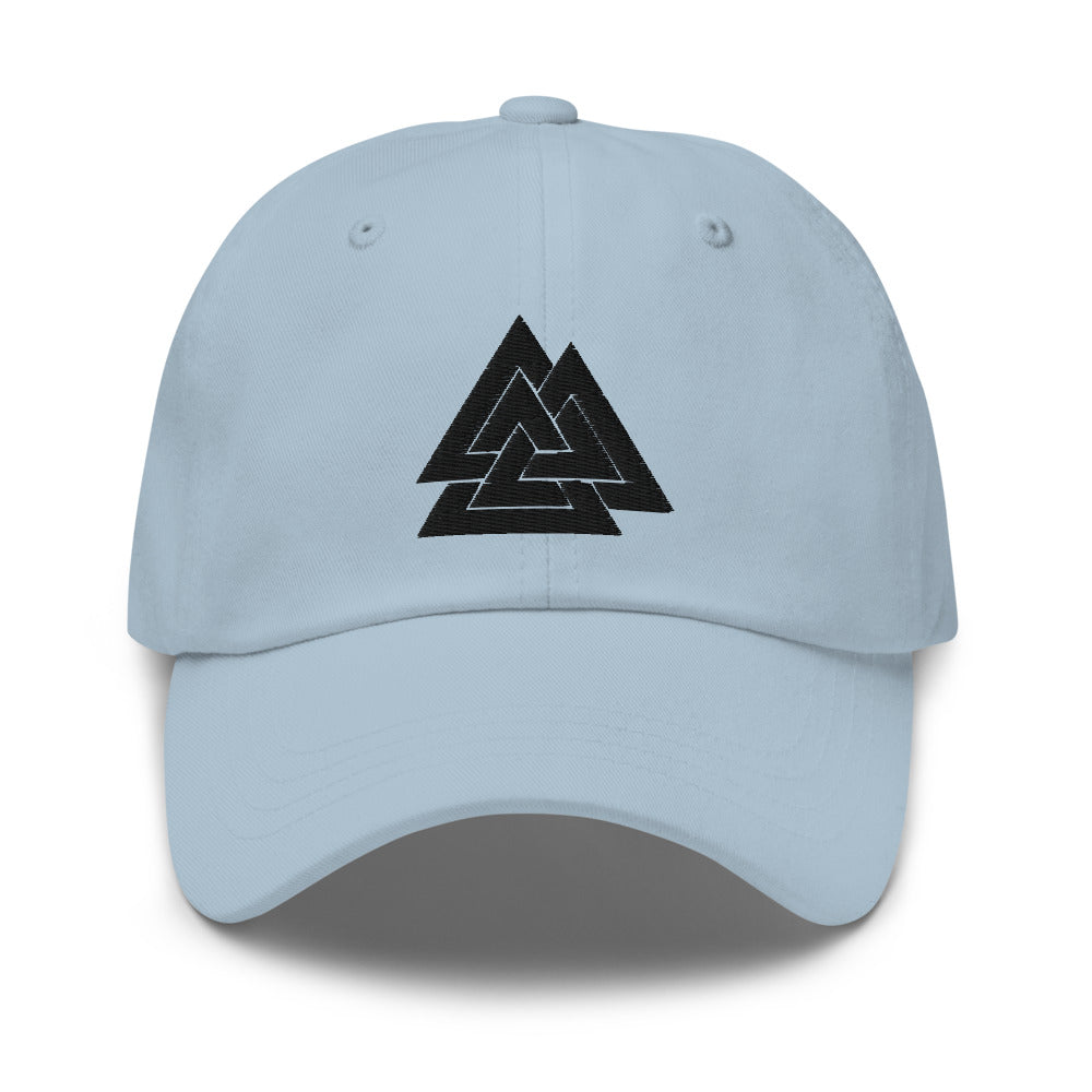 Valknut Embroidered Hat Scandinavian Design Studio