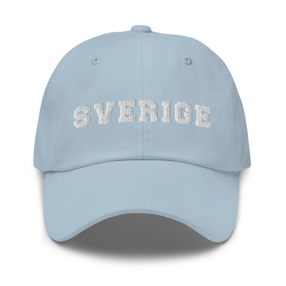 Sverige Embroidered Hat Scandinavian Design Studio