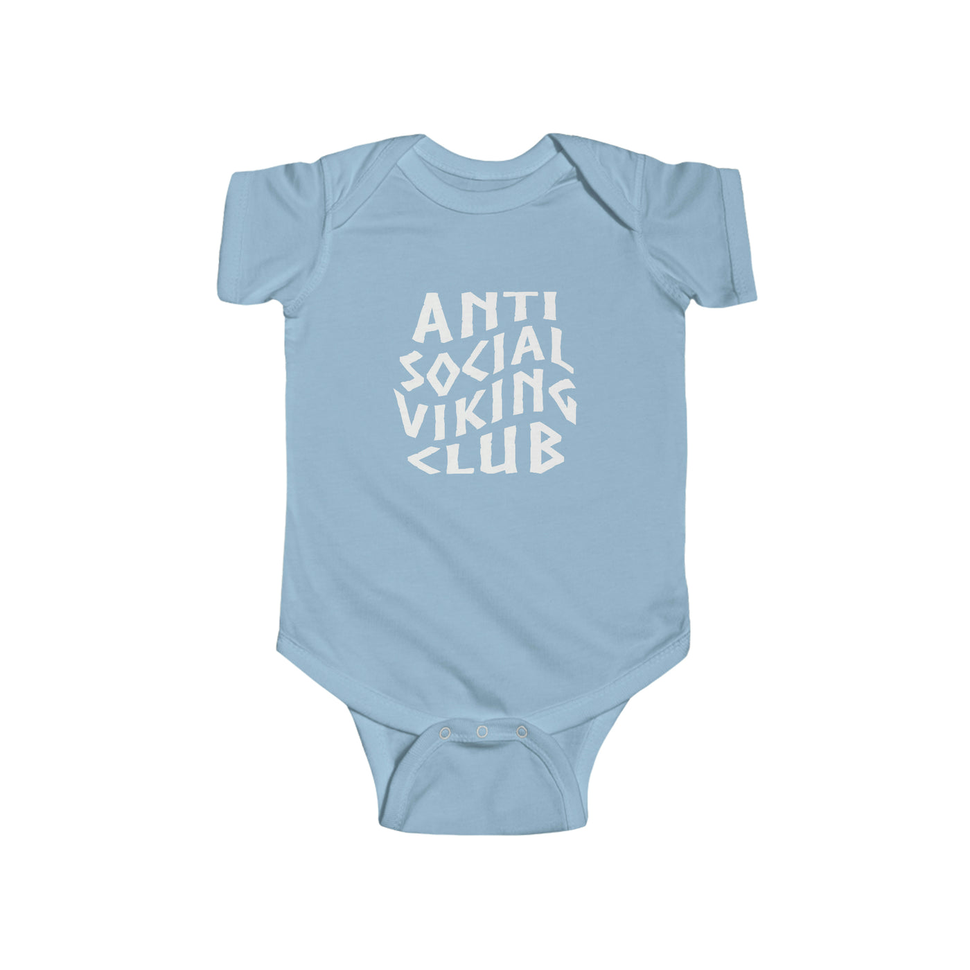 Anti Social Viking Club Baby Bodysuit
