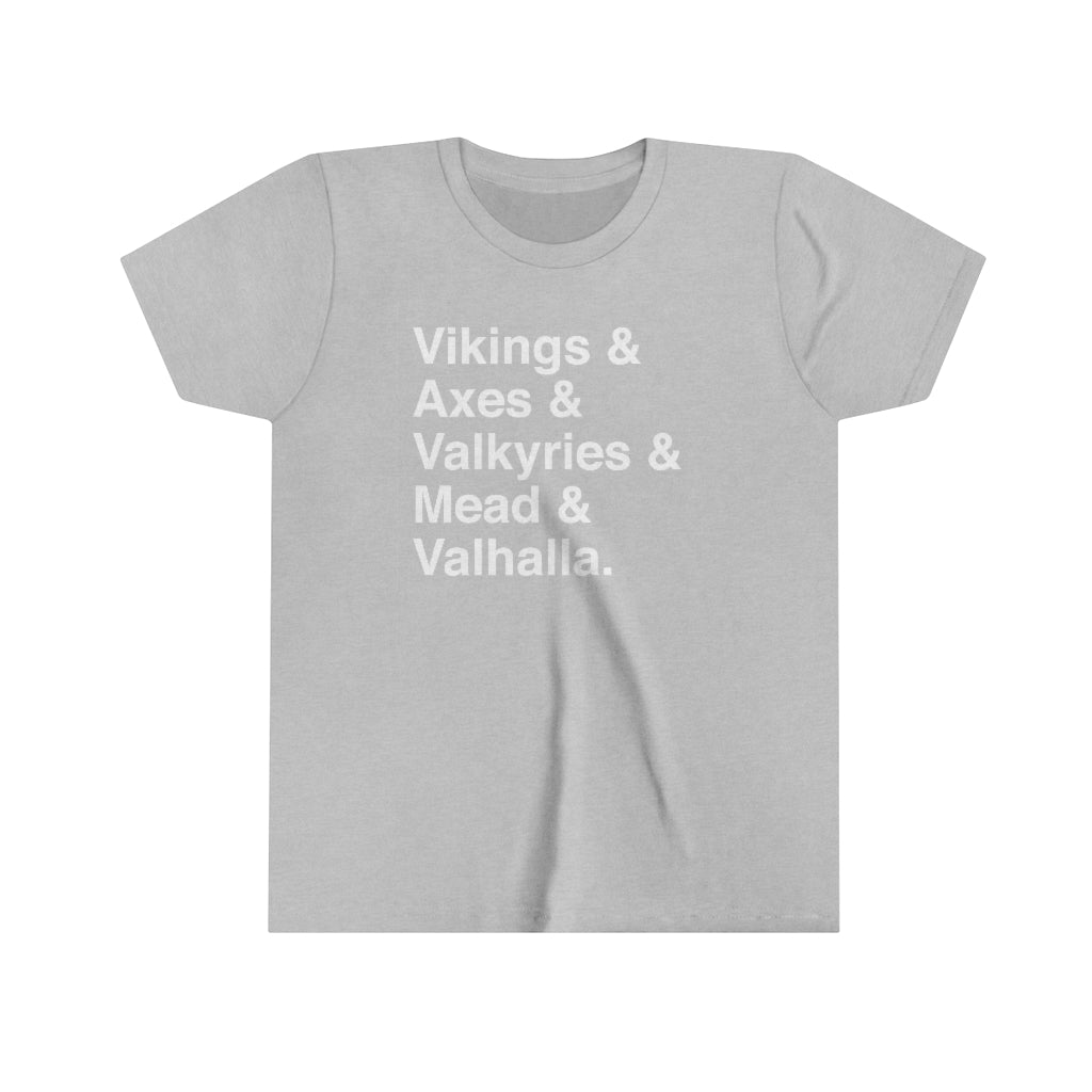 Viking Life Kids T-Shirt Scandinavian Design Studio