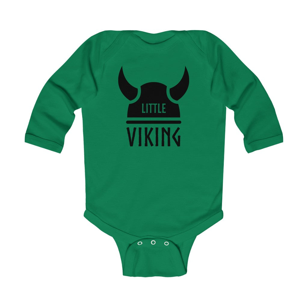 Little Viking Long Sleeve Bodysuit Scandinavian Design Studio