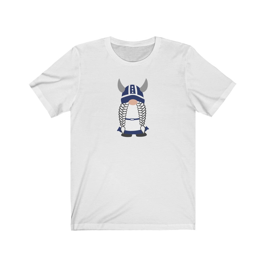 Finnish Viking Girl Gnome Unisex T-Shirt Scandinavian Design Studio
