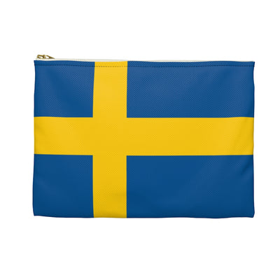 Swedish Flag Accessory Pouch Scandinavian Design Studio