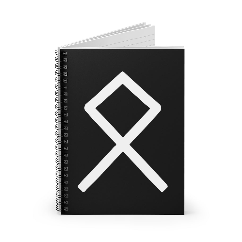 Othala (Home) Viking Rune Spiral Notebook Scandinavian Design Studio