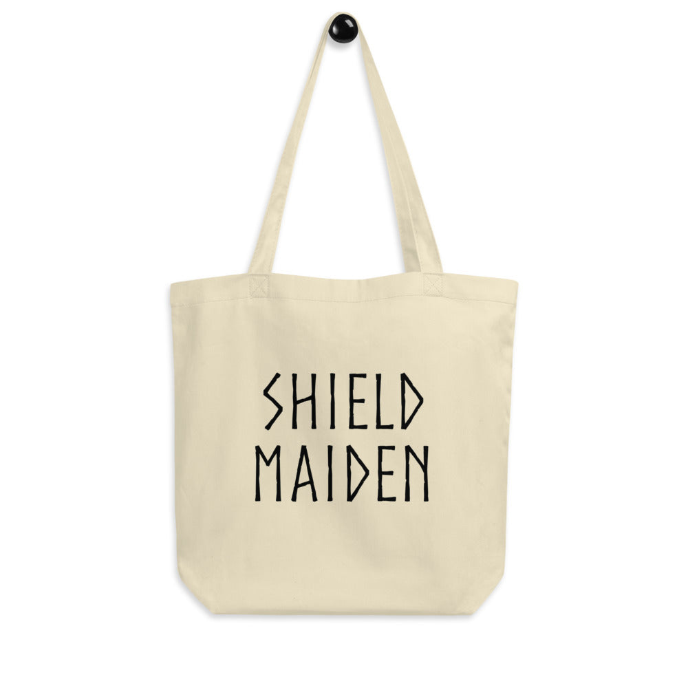 Shield Maiden Eco Tote Bag Scandinavian Design Studio