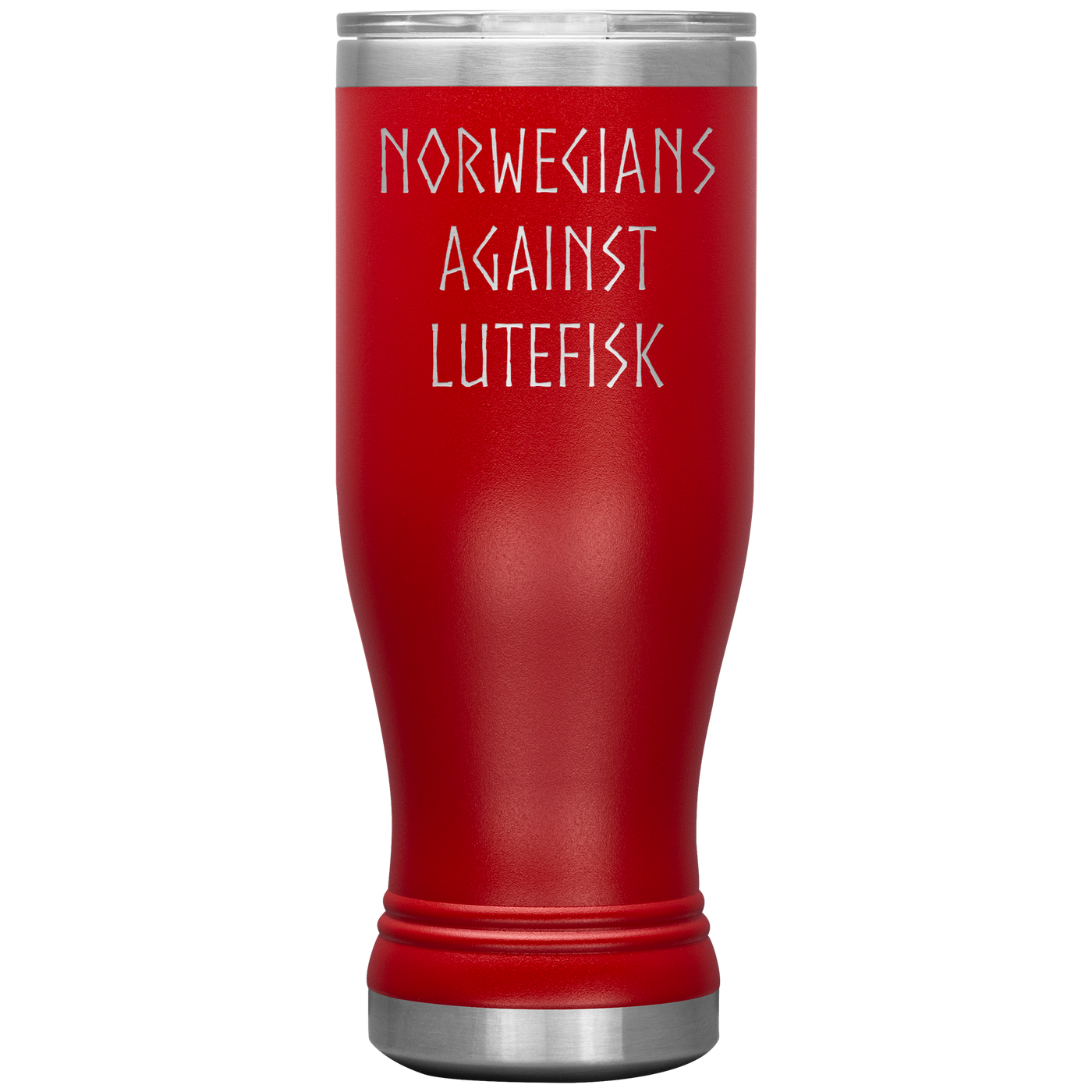 Norwegians Against Lutefisk Insulated Tumbler Scandinavian Design Studio