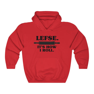 Lefse It's How I Roll Hooded Sweatshirt Scandinavian Design Studio