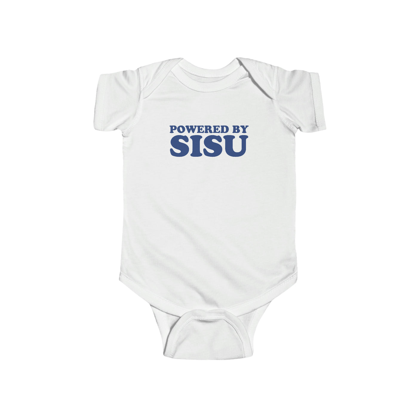 Powered By Sisu Baby Bodysuit