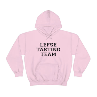 Lefse Tasting Team Hooded Sweatshirt Scandinavian Design Studio