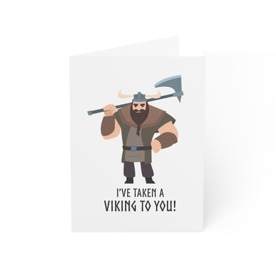 I've Taken A Viking To You (Man) Valentine's Day Cards Scandinavian Design Studio