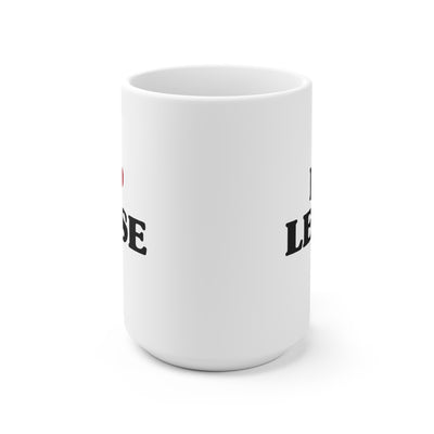 I Love Lefse Mug Scandinavian Design Studio