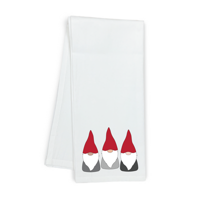 Red Hat Gnomes Tea Towels Scandinavian Design Studio