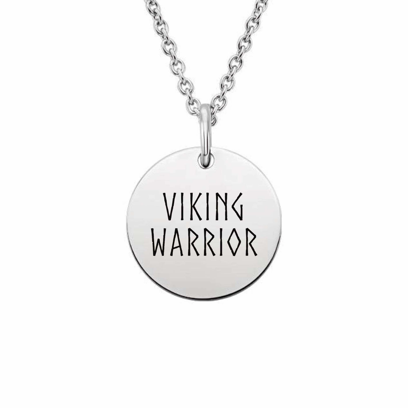 Viking Warrior Pendant Necklace Scandinavian Design Studio