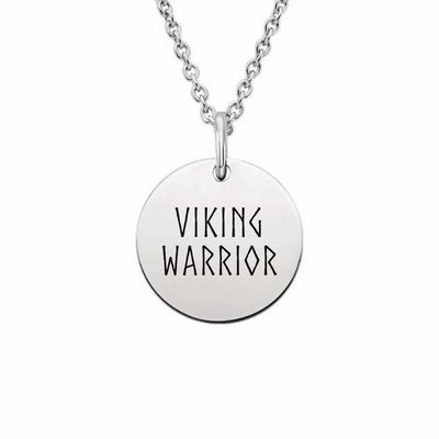 Viking Warrior Pendant Necklace Scandinavian Design Studio